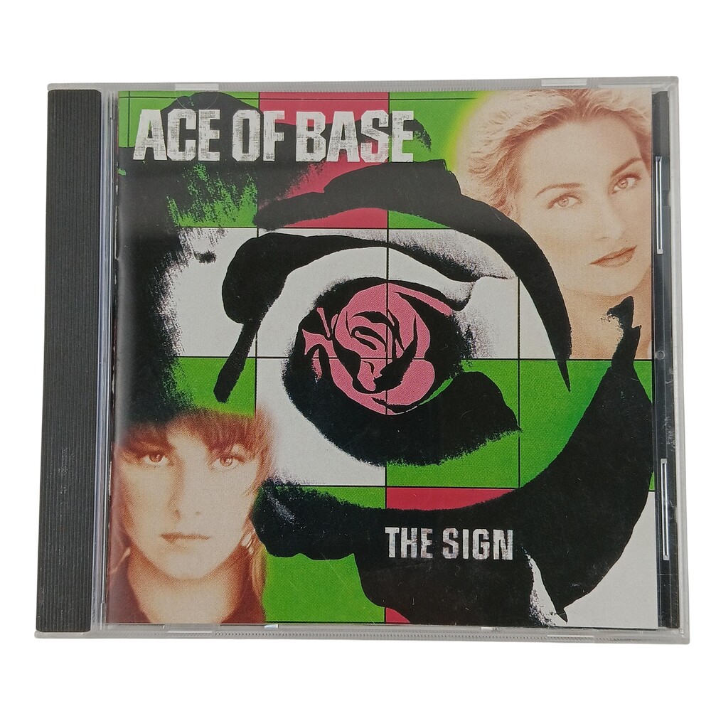 Vintage Ace Of Base CD The Sign 1993 Dance Pop Album Arista Black Jewel Case